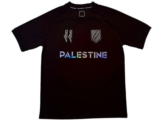 FC Palestine Trikot Black Perlmutt  - Short Sleeve